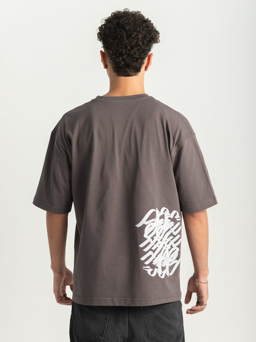 EXXOD Shadow Collection Oversized T-Shirt – Dark Grey