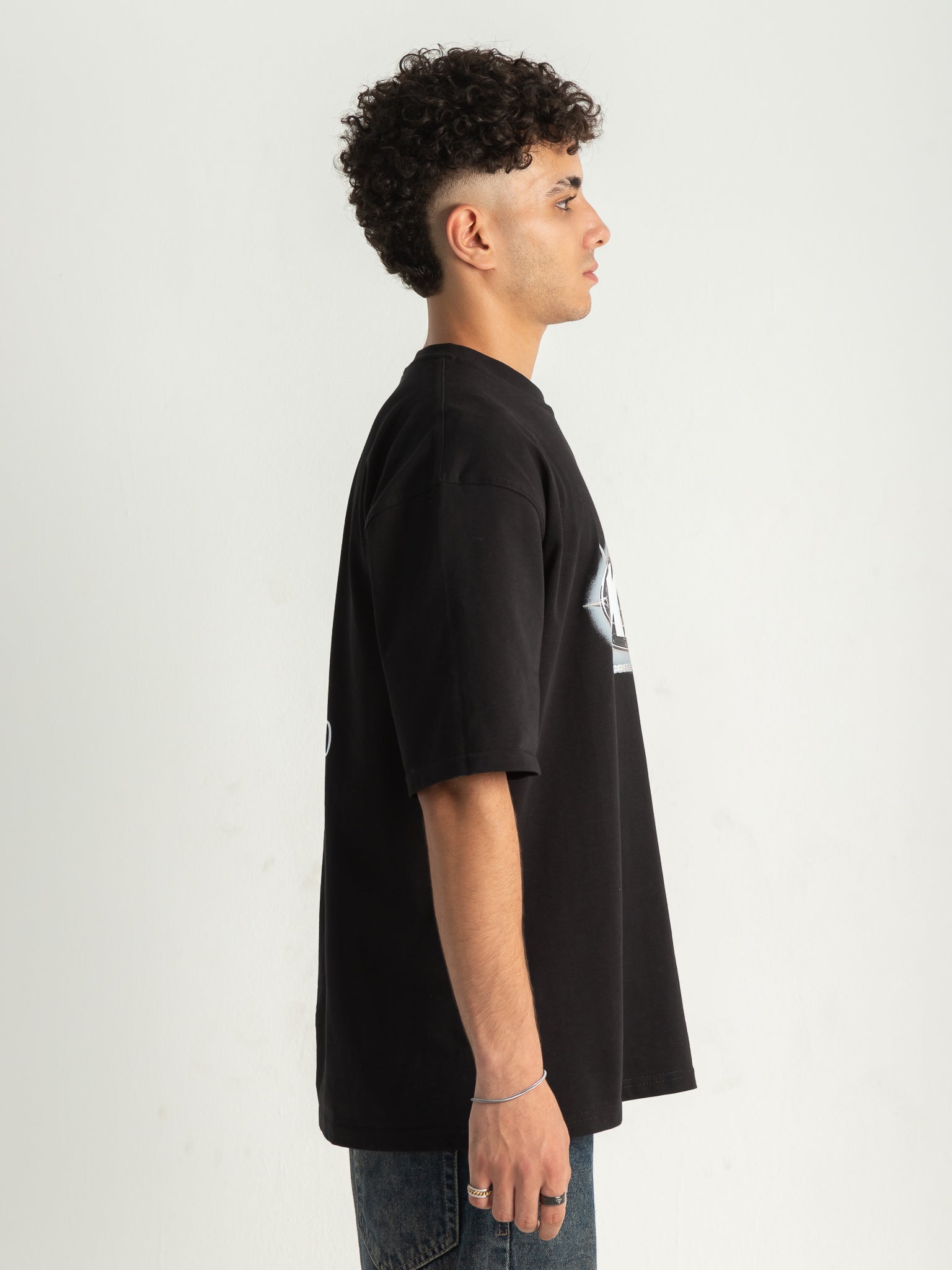 EXXOD Core Collection Oversized T-Shirt – Black