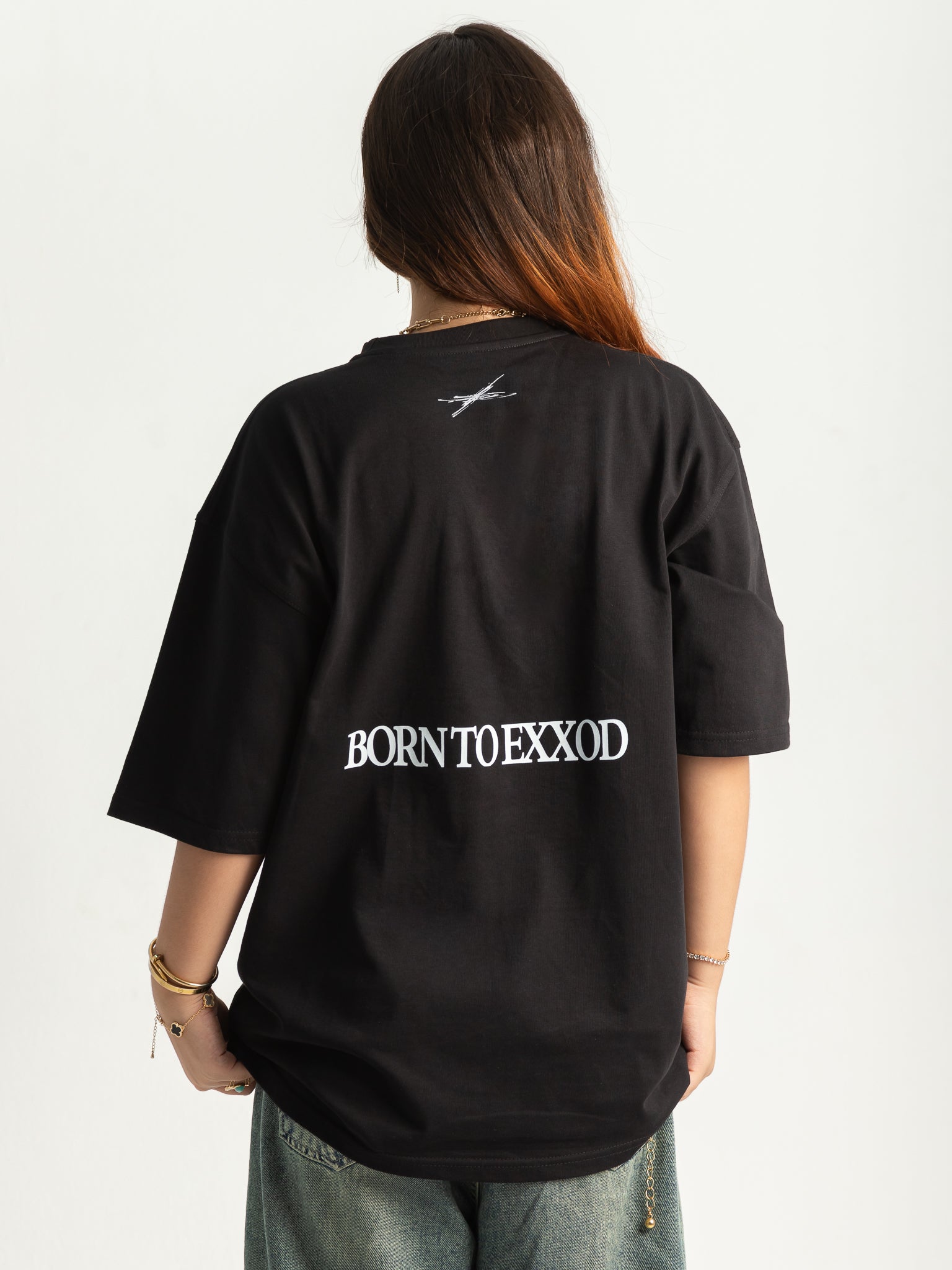 EXXOD Core Collection Oversized T-Shirt – Black